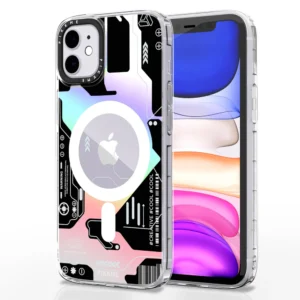 iPhone 11 Printmagsafe Back Cover (Black)