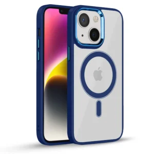 iPhone 14 Magsafe Back Case (Blue)