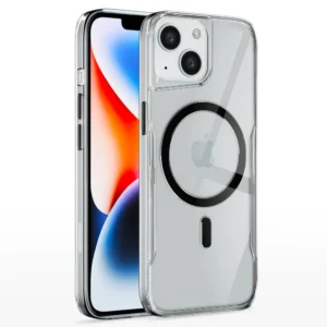 iPhone 14 Plus Clear Magsafe Back Cover (Transparent)