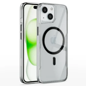 iPhone 15 Clear Magsafe Back Cover (Transparent)