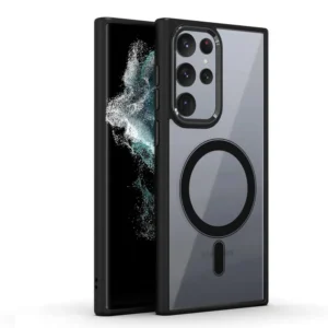 Samsung Galaxy S23 Ultra 5G Clear Magsafe Back Cover (Transparent)